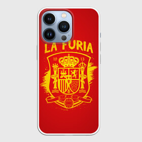 Чехол для iPhone 13 Pro с принтом Сборная Испании в Кировске,  |  | la furia | lafuria | roja | spain | team | диего | иньеста | испания | коста | красная | сильва | форма | фурия | чемпионат мира. футбол