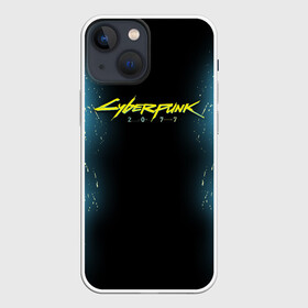 Чехол для iPhone 13 mini с принтом CYBERPUNK 2077 | КИБЕРПАНК 2077 в Кировске,  |  | Тематика изображения на принте: 2019 | cd project red | cd projekt red | cyberpunk | cyberpunk 2077 | e3 | future | hack | night city | ps4 | rpg | sci fi | xbox | андроиды | безумие | будущее | город ночи | кибер | киберпанк 2077 | логотип | от создателей ведьмака | роботы | рпг | фант