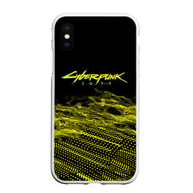 Чехол для iPhone XS Max матовый с принтом Cyber Punk 2077 в Кировске, Силикон | Область печати: задняя сторона чехла, без боковых панелей | cd projekt red | cyberpunk | cyberpunk 2077 | e3 | ps4 | rpg | v | xbox | будущее | киберпанк | киберпанк 2077 | от создателей ведьмака | рпг