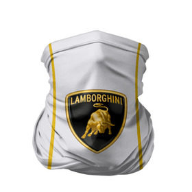 Бандана-труба 3D с принтом LAMBORGHINI BRAND SPORT в Кировске, 100% полиэстер, ткань с особыми свойствами — Activecool | плотность 150‒180 г/м2; хорошо тянется, но сохраняет форму | auto | lamborghini | sport | авто | автомобиль | автомобильные | бренд | ламборджини | лого | логотип | марка | спорт