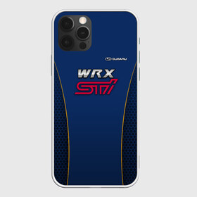 Чехол для iPhone 12 Pro Max с принтом Субару WRX STI Pro Sport в Кировске, Силикон |  | subaru | марка | машины | субару