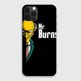 Чехол для iPhone 12 Pro Max с принтом Mr Burns (Simpsons) в Кировске, Силикон |  | burns | mr | mr. burns | simpsons | мистер бернс | симпсоны