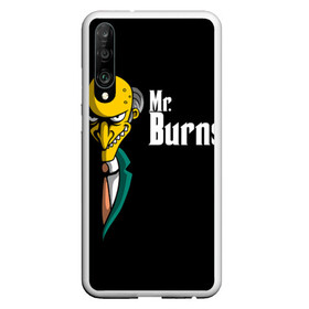 Чехол для Honor P30 с принтом Mr Burns (Simpsons) в Кировске, Силикон | Область печати: задняя сторона чехла, без боковых панелей | burns | mr | mr. burns | simpsons | мистер бернс | симпсоны