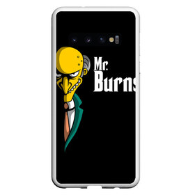 Чехол для Samsung Galaxy S10 с принтом Mr Burns (Simpsons) в Кировске, Силикон | Область печати: задняя сторона чехла, без боковых панелей | burns | mr | mr. burns | simpsons | мистер бернс | симпсоны