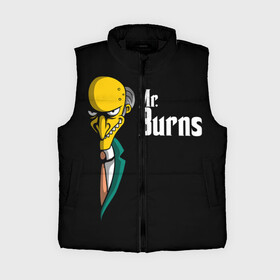 Женский жилет утепленный 3D с принтом Mr. Burns (Simpsons) в Кировске,  |  | burns | mr | mr. burns | simpsons | мистер бернс | симпсоны