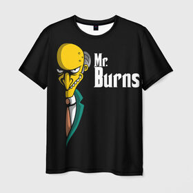 Мужская футболка 3D с принтом Mr. Burns (Simpsons) в Кировске, 100% полиэфир | прямой крой, круглый вырез горловины, длина до линии бедер | burns | mr | mr. burns | simpsons | мистер бернс | симпсоны