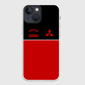 Чехол для iPhone 13 mini с принтом Mitsubishi в Кировске,  |  | asx | galant | group | lancer | mitsubishi | outlander | pajero | sport | авто | автомобиль | знак | лансер | лого | машина | митсубиси | митсубиши | седан | символ | спорт | тачка | хэтчбек | эмблема