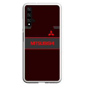 Чехол для Honor 20 с принтом Mitsubishi в Кировске, Силикон | Область печати: задняя сторона чехла, без боковых панелей | asx | galant | group | lancer | mitsubishi | outlander | pajero | sport | авто | автомобиль | знак | лансер | лого | машина | митсубиси | митсубиши | седан | символ | спорт | тачка | хэтчбек | эмблема