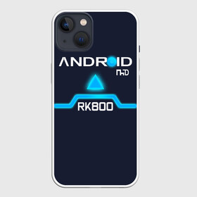 Чехол для iPhone 13 с принтом ANDROID RK800 CONNOR в Кировске,  |  | connor | cyberlife | detroit become human | deviant | kara | markus | ps4 | rk800 |  detroit: become human | детроит | детроит: стать человеком | игры | кара | коннор | конор | кэра | маркус | пиратs | эксклюзив