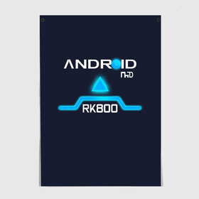 Постер с принтом ANDROID RK800 CONNOR в Кировске, 100% бумага
 | бумага, плотность 150 мг. Матовая, но за счет высокого коэффициента гладкости имеет небольшой блеск и дает на свету блики, но в отличии от глянцевой бумаги не покрыта лаком | connor | cyberlife | detroit become human | deviant | kara | markus | ps4 | rk800 |  detroit: become human | детроит | детроит: стать человеком | игры | кара | коннор | конор | кэра | маркус | пиратs | эксклюзив