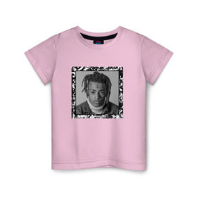 Детская футболка хлопок с принтом XXXTentacion Love в Кировске, 100% хлопок | круглый вырез горловины, полуприлегающий силуэт, длина до линии бедер | art | rap | tentacion | xxx | xxxtentacion