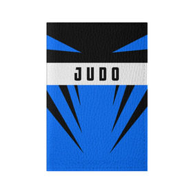 Обложка для паспорта матовая кожа с принтом Judo в Кировске, натуральная матовая кожа | размер 19,3 х 13,7 см; прозрачные пластиковые крепления | judo | sport | дзюдо | дзюдоист | спорт