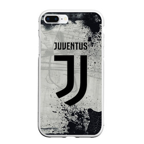 Чехол для iPhone 7Plus/8 Plus матовый с принтом JUVENTUS в Кировске, Силикон | Область печати: задняя сторона чехла, без боковых панелей | cr7 | juve | juventus | ronaldo | texture | брызги красок | герб италии | гранж | звезда | роналдо | текстура | флаг италии | ювентус