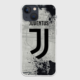 Чехол для iPhone 13 mini с принтом JUVENTUS. в Кировске,  |  | cr7 | juve | juventus | ronaldo | texture | брызги красок | герб италии | гранж | звезда | роналдо | текстура | флаг италии | ювентус