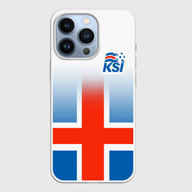 Чехол для iPhone 13 Pro с принтом KSI ICELAND SPORT в Кировске,  |  | 2019 | fc | football | football club | iceland | ksi | sport | исландия | кси | сборная исландии | спорт | спортивные | униформа | фирменные цвета | фк | футбол | футбольный клуб