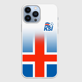 Чехол для iPhone 13 Pro Max с принтом KSI ICELAND SPORT в Кировске,  |  | 2019 | fc | football | football club | iceland | ksi | sport | исландия | кси | сборная исландии | спорт | спортивные | униформа | фирменные цвета | фк | футбол | футбольный клуб