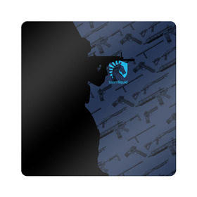 Магнит виниловый Квадрат с принтом TEAM LIQUID E-SPORT CS GO в Кировске, полимерный материал с магнитным слоем | размер 9*9 см, закругленные углы | 2019 | blue | cs go | cybersport | esport | liquid | logo | pro league | team | team liquid | киберспорт | логотип | тим ликвид | фирменные цвета