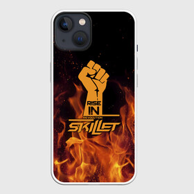 Чехол для iPhone 13 с принтом Rise in revolution   Skillet в Кировске,  |  | skilet | skillet | альтернативный | гранж | группа | джен леджер | джон купер | индастриал | кори купер | метал | ню | пост | рок | сет моррисон | симфоник | скилет | хард | христианский