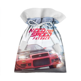 Подарочный 3D мешок с принтом Need for Speed: Payback в Кировске, 100% полиэстер | Размер: 29*39 см | Тематика изображения на принте: авто | аркада | гонки | жажда | машины | мода | популярные | расплата | скорости