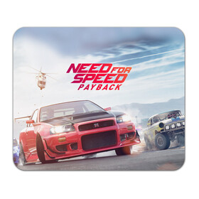 Коврик для мышки прямоугольный с принтом Need for Speed: Payback в Кировске, натуральный каучук | размер 230 х 185 мм; запечатка лицевой стороны | авто | аркада | гонки | жажда | машины | мода | популярные | расплата | скорости