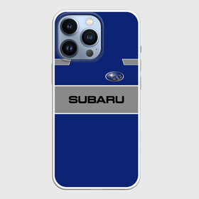 Чехол для iPhone 13 Pro с принтом Subaru в Кировске,  |  | Тематика изображения на принте: subaru | марка | машины | субару