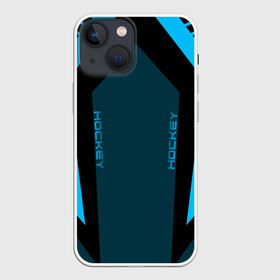 Чехол для iPhone 13 mini с принтом Hockey в Кировске,  |  | hockey | sport | борьба | линии | мячом | надпись | полосы | россии | россия | рф | с | сборная | символ | состязание | спорт | спортсмен | флаг | хоккеист | хоккей | шайба | шайбой