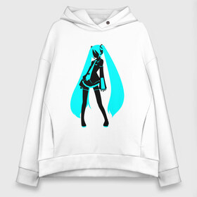 Женское худи Oversize хлопок с принтом Hatsune Miku в Кировске, френч-терри — 70% хлопок, 30% полиэстер. Мягкий теплый начес внутри —100% хлопок | боковые карманы, эластичные манжеты и нижняя кромка, капюшон на магнитной кнопке | anime | aquamarin | aquamarine | everlasting | hatsune | j pop | miku | projectdiva | singer | summer | vocaloid | аквамарин | аниме | бесконечное | вокалоид | лето | мику | певица | хацуне | хацунэ