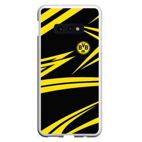 Чехол для Samsung S10E с принтом BORUSSIA в Кировске, Силикон | Область печати: задняя сторона чехла, без боковых панелей | borussia | fc | football | football club | geometry | sport | texture | боруссия | геометрия | спорт | спортивные | текстура | униформа | фирменные цвета | фк | футбол | футбольный клуб