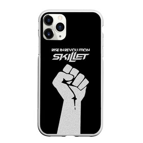 Чехол для iPhone 11 Pro Max матовый с принтом Rise in revolution - Skillet в Кировске, Силикон |  | skilet | skillet | альтернативный | гранж | группа | джен леджер | джон купер | индастриал | кори купер | метал | ню | пост | рок | сет моррисон | симфоник | скилет | хард | христианский