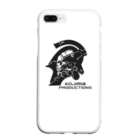 Чехол для iPhone 7Plus/8 Plus матовый с принтом KOJIMA PRODUCTIONS в Кировске, Силикон | Область печати: задняя сторона чехла, без боковых панелей | hideo kojima | hilermo del toro | kojima productions | norman reedus | бурят гений | гильермо дель торо | леа сейду | лея | мадс миккельсен | норман ридус | хидео кодзима