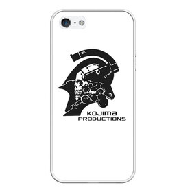 Чехол для iPhone 5/5S матовый с принтом KOJIMA PRODUCTIONS в Кировске, Силикон | Область печати: задняя сторона чехла, без боковых панелей | hideo kojima | hilermo del toro | kojima productions | norman reedus | бурят гений | гильермо дель торо | леа сейду | лея | мадс миккельсен | норман ридус | хидео кодзима