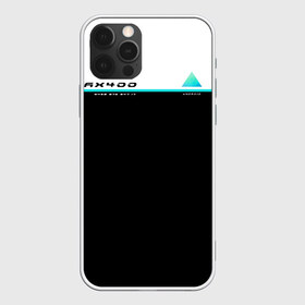 Чехол для iPhone 12 Pro Max с принтом Detroit AX400 в Кировске, Силикон |  | Тематика изображения на принте: 2038 | connor | dbh | detroit | gamer | kara | андроид | девиант | детройт | кара | квест | коннор | маркус