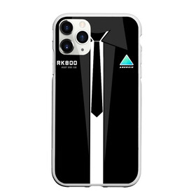 Чехол для iPhone 11 Pro Max матовый с принтом Detroit RK800 в Кировске, Силикон |  | 2038 | connor | dbh | detroit | gamer | kara | андроид | девиант | детройт | кара | квест | коннор | маркус