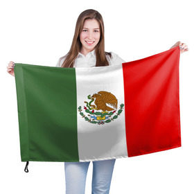 Флаг 3D с принтом Мексика Чемпионат Мира в Кировске, 100% полиэстер | плотность ткани — 95 г/м2, размер — 67 х 109 см. Принт наносится с одной стороны | mexico | бразилия | мексика | сборная мексики | футбол | чемпионат мира
