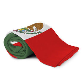 Плед 3D с принтом Мексика Чемпионат Мира в Кировске, 100% полиэстер | закругленные углы, все края обработаны. Ткань не мнется и не растягивается | mexico | бразилия | мексика | сборная мексики | футбол | чемпионат мира