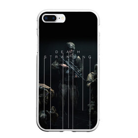 Чехол для iPhone 7Plus/8 Plus матовый с принтом DEATH STRANDING в Кировске, Силикон | Область печати: задняя сторона чехла, без боковых панелей | hideo kojima | hilermo del toro | kojima productions | norman reedus | бурят гений | гильермо дель торо | леа сейду | лея | мадс миккельсен | норман ридус | хидео кодзима