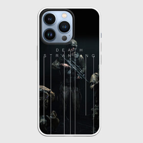 Чехол для iPhone 13 Pro с принтом DEATH STRANDING в Кировске,  |  | hideo kojima | hilermo del toro | kojima productions | norman reedus | бурят гений | гильермо дель торо | леа сейду | лея | мадс миккельсен | норман ридус | хидео кодзима