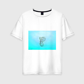 Женская футболка хлопок Oversize с принтом Унесенные призраками в Кировске, 100% хлопок | свободный крой, круглый ворот, спущенный рукав, длина до линии бедер
 | spirited away | миядзаки | хаяо