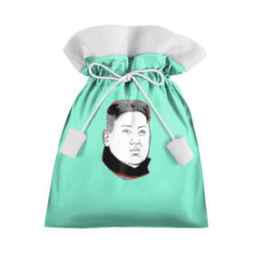 Подарочный 3D мешок с принтом Ким чен ын в Кировске, 100% полиэстер | Размер: 29*39 см | 
