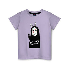 Детская футболка хлопок с принтом Унесенные призраками в Кировске, 100% хлопок | круглый вырез горловины, полуприлегающий силуэт, длина до линии бедер | Тематика изображения на принте: spirited away | миядзаки | хаяо