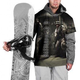 Накидка на куртку 3D с принтом BATTLEFIELD 3 в Кировске, 100% полиэстер |  | battlefield | война | игры | оружия | поле битвы | солдат | спецназ | стратегия | тактика | танки | шутер