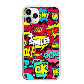 Чехол для iPhone 11 Pro Max матовый с принтом Стиль pop-art в Кировске, Силикон |  | pop art | style | безумство | комикс | лейблы | микс | поп арт | яркие | яркое | яркости