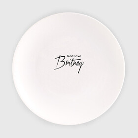 Тарелка с принтом God save Britney в Кировске, фарфор | диаметр - 210 мм
диаметр для нанесения принта - 120 мм | baby one more time | britney spears | oops | бритни спирс