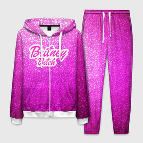 Мужской костюм 3D с принтом Britney Bitch _pink в Кировске, 100% полиэстер | Манжеты и пояс оформлены тканевой резинкой, двухслойный капюшон со шнурком для регулировки, карманы спереди | baby one more time | britney spears | oops | бритни спирс