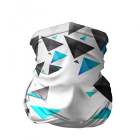 Бандана-труба 3D с принтом TRIANGLE в Кировске, 100% полиэстер, ткань с особыми свойствами — Activecool | плотность 150‒180 г/м2; хорошо тянется, но сохраняет форму | 2019 | new | triangle | геометрия | текстура | треугольники | цветные