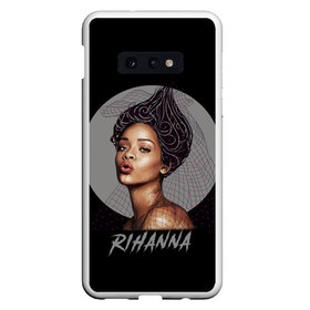 Чехол для Samsung S10E с принтом Rihanna в Кировске, Силикон | Область печати: задняя сторона чехла, без боковых панелей | Тематика изображения на принте: rihanna | риана | рианна