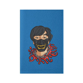Обложка для паспорта матовая кожа с принтом Joji в Кировске, натуральная матовая кожа | размер 19,3 х 13,7 см; прозрачные пластиковые крепления | Тематика изображения на принте: 