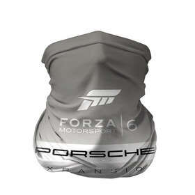 Бандана-труба 3D с принтом Forza Motorsport 6 в Кировске, 100% полиэстер, ткань с особыми свойствами — Activecool | плотность 150‒180 г/м2; хорошо тянется, но сохраняет форму | gear | top | авангард | вип | гонки | машина | офф | порше | сиквел | сила | скорость | спин