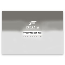 Поздравительная открытка с принтом Forza Motorsport 6 в Кировске, 100% бумага | плотность бумаги 280 г/м2, матовая, на обратной стороне линовка и место для марки
 | gear | top | авангард | вип | гонки | машина | офф | порше | сиквел | сила | скорость | спин