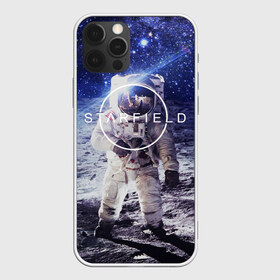 Чехол для iPhone 12 Pro Max с принтом STARFIELD в Кировске, Силикон |  | 2019 | 2020 | bethesda | logo | space | starfield | звезды | игра | космонавт | космос | логотип | старфиелд